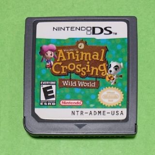 ニンテンドーDS(ニンテンドーDS)のAnimal crossing wild world  どうぶつの森 海外版(携帯用ゲームソフト)