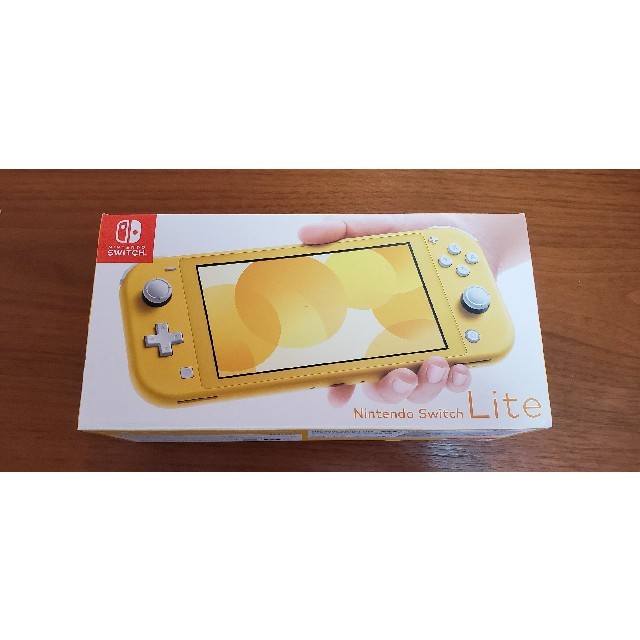 送料込 Nintendo Switch Lite イエロー　新品　店舗印有