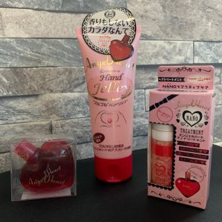 エンジェルハート(Angel Heart)の希少 エンジェルハート 10ml 香水 ハンドジェリー ヘアトリートメントセット(香水(女性用))