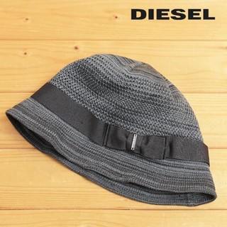 ディーゼル(DIESEL)の🧢新品 DIESEL  ディーゼル バケットハット 58 帽子 男女兼用(ハット)