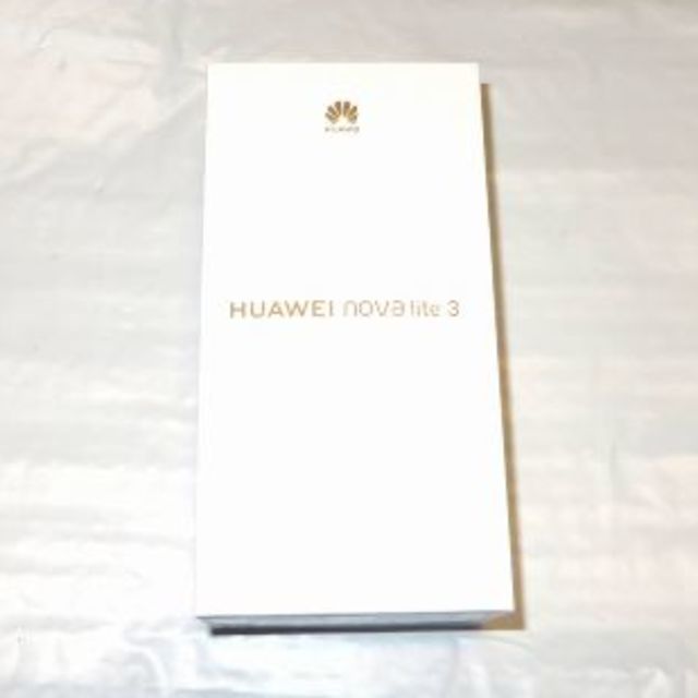 新品・未開封　HUAWEI nova lite 3 オーロラブルー