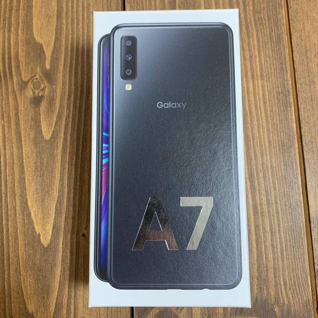 Galaxy(ギャラクシー)のGalaxy A7 新品未開封品　SIMフリー　楽天モバイル スマホ/家電/カメラのスマートフォン/携帯電話(スマートフォン本体)の商品写真