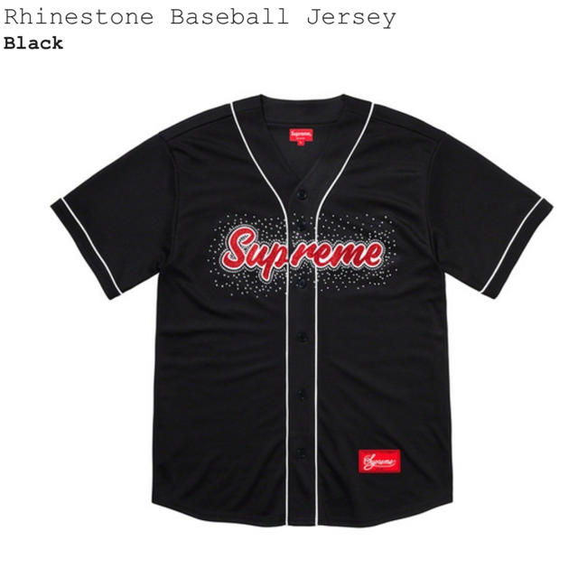 商品名：Rhinestone Baseball Jersey