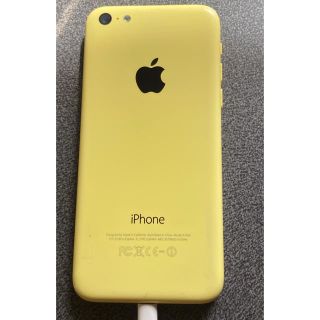 ソフトバンク(Softbank)のSoftbank iPhone5c 32GB イエロー(スマートフォン本体)