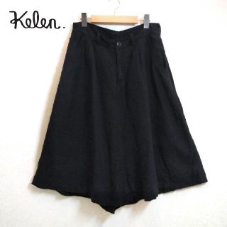 ケレン(KELEN)のkelen✨ケレン 麻 リネン100% サルエルパンツ キュロットパンツ(サルエルパンツ)