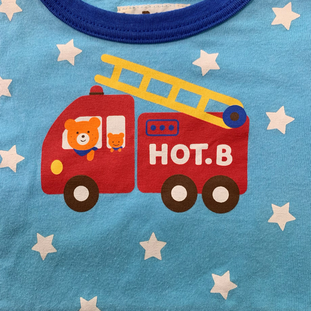 HOT BISCUITS(ホットビスケッツ)のミキハウス ロンパース ꙳★*゜70 キッズ/ベビー/マタニティのベビー服(~85cm)(ロンパース)の商品写真