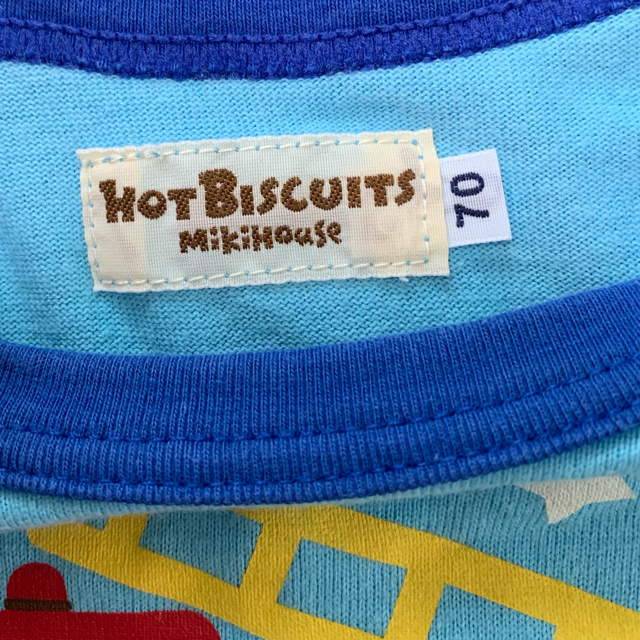 HOT BISCUITS(ホットビスケッツ)のミキハウス ロンパース ꙳★*゜70 キッズ/ベビー/マタニティのベビー服(~85cm)(ロンパース)の商品写真