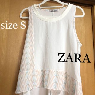 ザラ(ZARA)のZARA トップス(カットソー(半袖/袖なし))