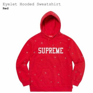 シュプリーム(Supreme)の【Supreme】Eyelet Hooded Sweatshirt(パーカー)