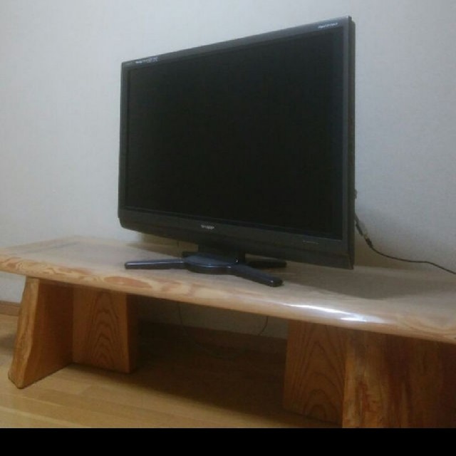 杉一枚板テレビ台 1
