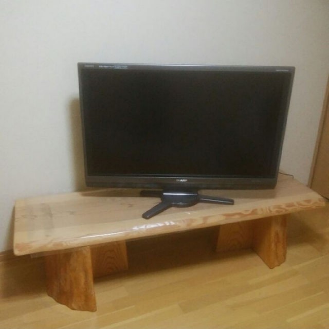 杉一枚板テレビ台 2