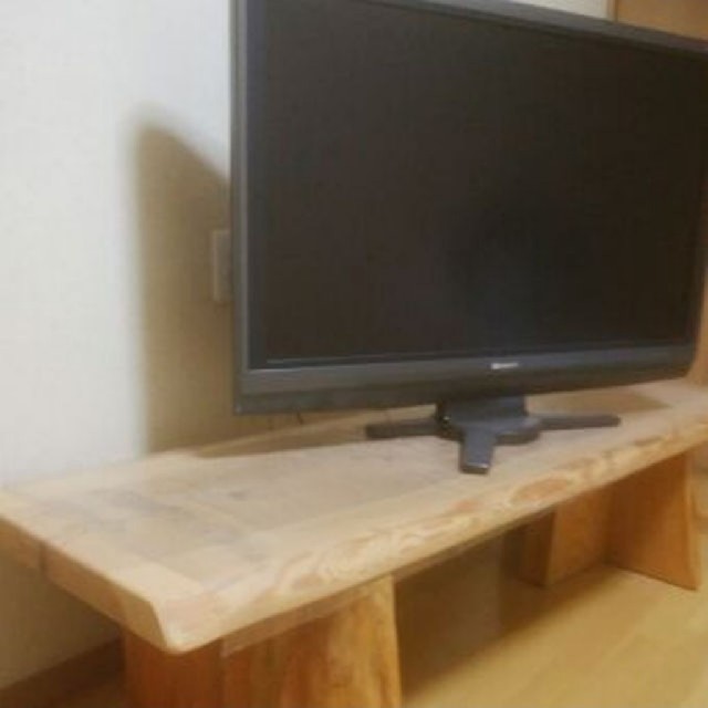 杉一枚板テレビ台 3