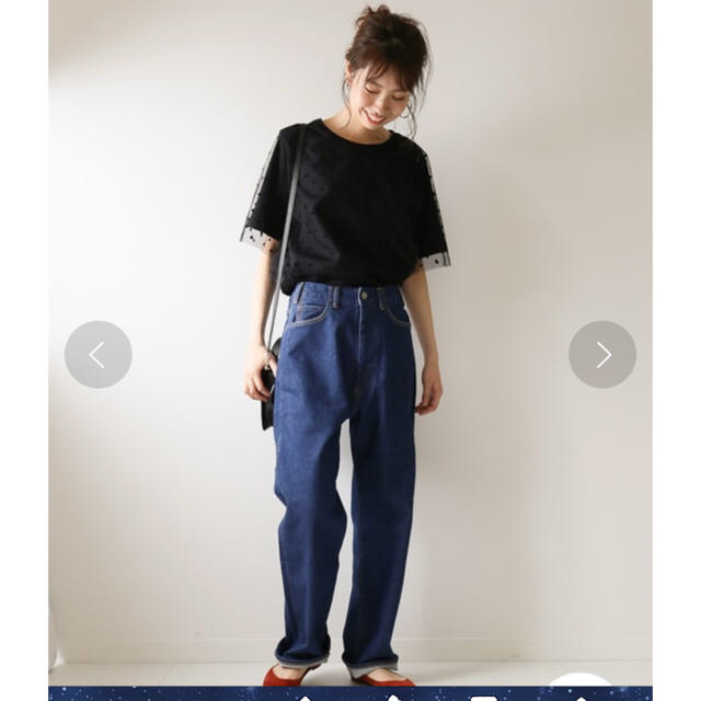 Spick & Span(スピックアンドスパン)のSpick & Span ♡フロッキードット プルオーバー レディースのトップス(Tシャツ(半袖/袖なし))の商品写真