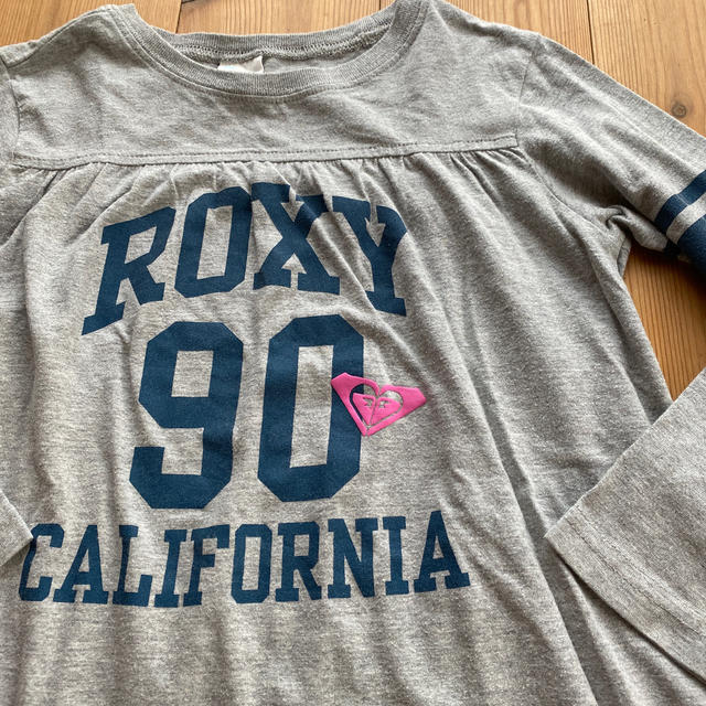 Roxy(ロキシー)のロキシー　クイックシルバー　110 ワンピース　チュニック　ロンT 長袖 キッズ/ベビー/マタニティのキッズ服女の子用(90cm~)(Tシャツ/カットソー)の商品写真