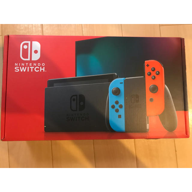 Nintendo Switch(ニンテンドースイッチ)のNintendo Switch JOY-CON(L) ネオンブルー/(R) ネオ エンタメ/ホビーのゲームソフト/ゲーム機本体(家庭用ゲーム機本体)の商品写真