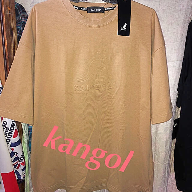 KANGOL(カンゴール)のお待たせ致しました‼ 人気色Lサイズ‼️️カンゴール浮き出る立体ロゴTシャツ メンズのトップス(Tシャツ/カットソー(半袖/袖なし))の商品写真