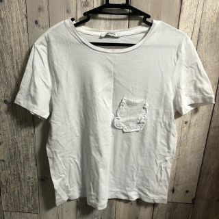 ザラ(ZARA)のZARA / フリルTシャツ(Tシャツ(半袖/袖なし))