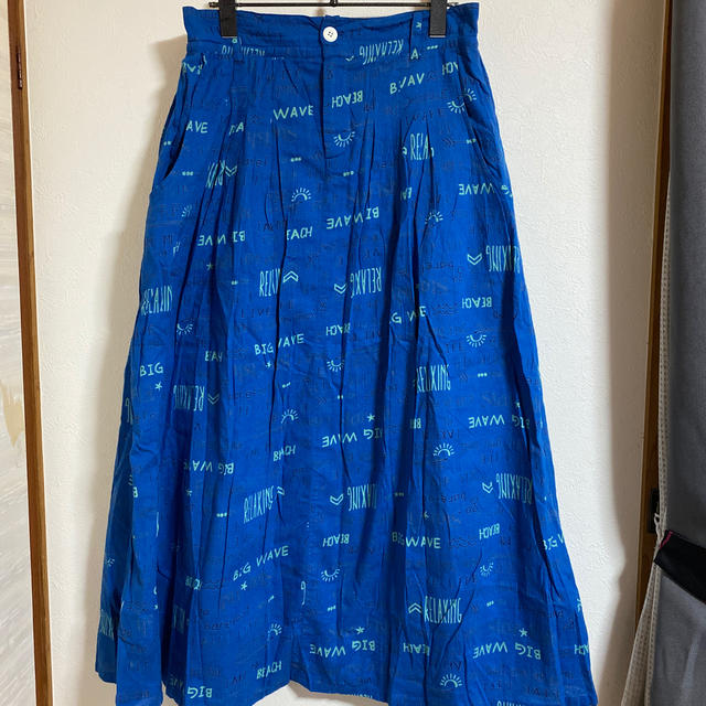 チャイハネ(チャイハネ)のkahiko/レタリングロングスカート/カヒコ レディースのスカート(ロングスカート)の商品写真