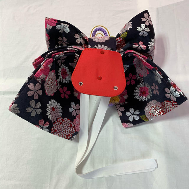 七五三　７歳女の子　帯 キッズ/ベビー/マタニティのキッズ服女の子用(90cm~)(和服/着物)の商品写真