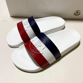 モンクレール(MONCLER)の新品未使用！送料込み★MONCLER★ロゴサンダル(サンダル)