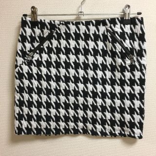 ザラ(ZARA)の【ZARA】ミニスカート(千鳥格子柄)(ミニスカート)