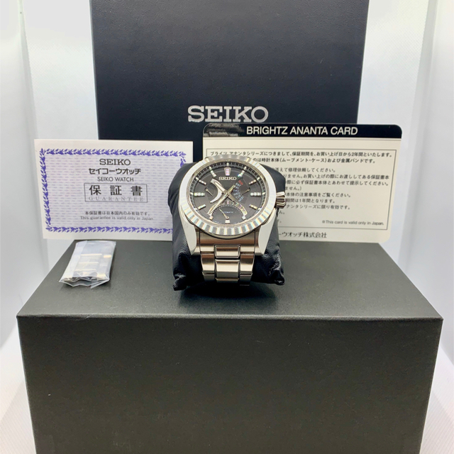 Grand Seiko(グランドセイコー)の サトウ様専用　SEIKO セイコー ブライツ アナンタ  6R21 自動巻 メンズの時計(腕時計(アナログ))の商品写真