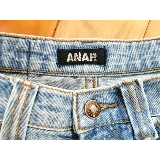 ANAP(アナップ)のANAP アナップ♡デニムダメージショートパンツ レディースのパンツ(ショートパンツ)の商品写真