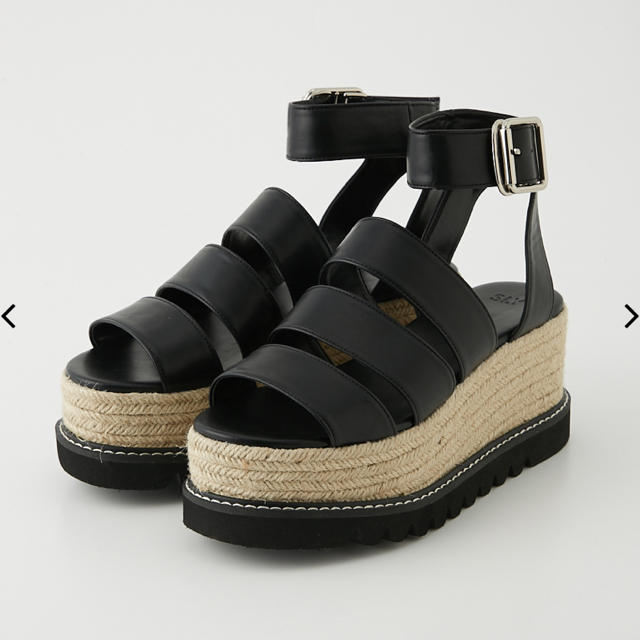 SLY(スライ)のセール中　SLY サンダル　厚底　jute sandal 2019ss レディースの靴/シューズ(サンダル)の商品写真