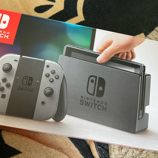 Nintendo Switch JOY-CON グレー 本体