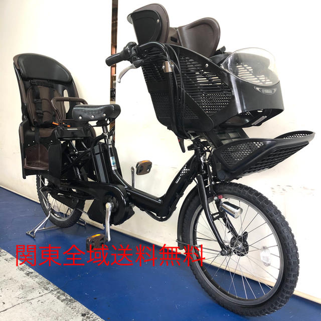 ブリヂストン アンジェリーノ 20インチ 3人乗り 8.9ah 電動自転車-