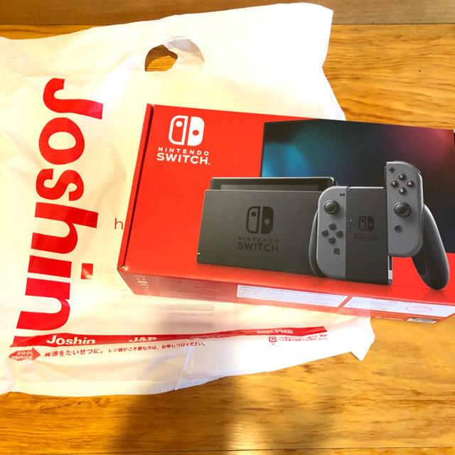 早い者勝ち Switch グレー 本体 スウィッチ 任天堂任天堂