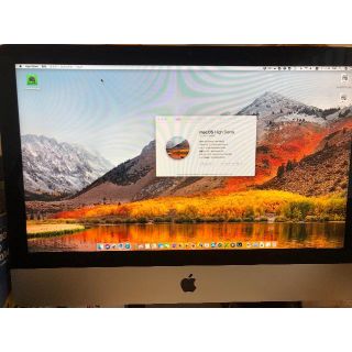 マック(Mac (Apple))のiMac 21.5 inch late 2013(デスクトップ型PC)