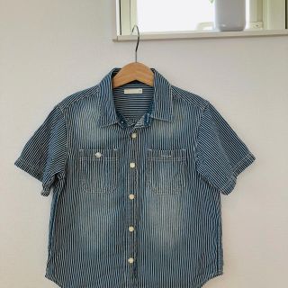 ジーユー(GU)のGU キッズシャツ　110cm (Tシャツ/カットソー)