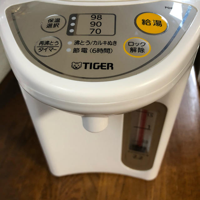 TIGER(タイガー)のタイガー電気ポット2.2L スマホ/家電/カメラの生活家電(電気ポット)の商品写真