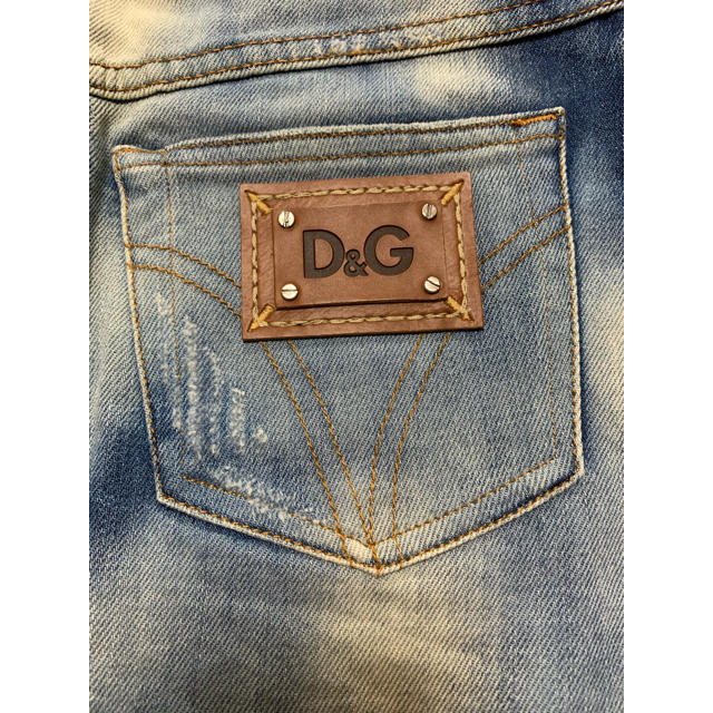 D&G(ディーアンドジー)のデニム　ミニスカート D&G  DOLCE&GABBANA レディースのスカート(ミニスカート)の商品写真