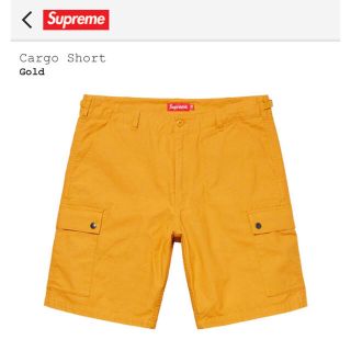 シュプリーム(Supreme)のSupreme Cargo Short Gold 32(ショートパンツ)