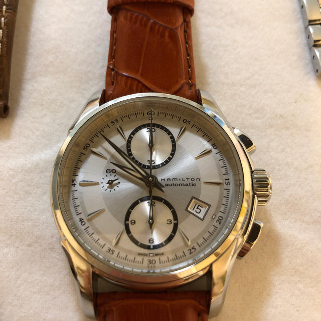 Hamilton(ハミルトン)のハミルトン ジャズマスター オートクロノ おまけ付 メンズの時計(腕時計(アナログ))の商品写真