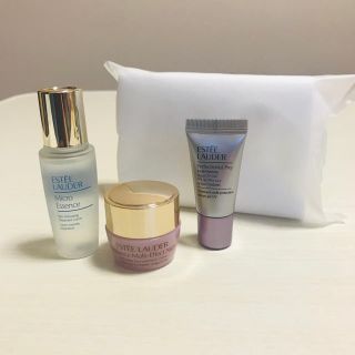 エスティローダー(Estee Lauder)のエスティローダー　サンプル3点＋コットンセット(サンプル/トライアルキット)