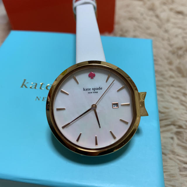 ケイトスペード 腕時計 ホワイト シェル