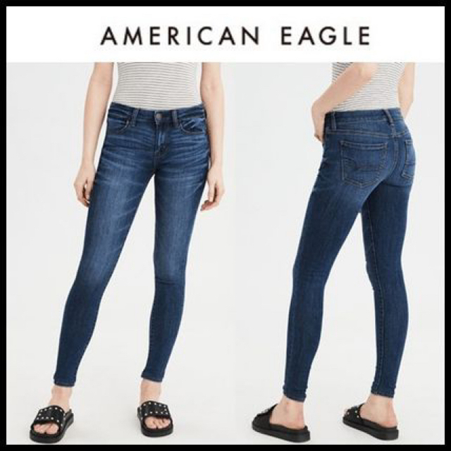 American Eagle(アメリカンイーグル)の値下げ！アメリカンイーグル⭐︎ジェギングスキニー⭐︎サイズ4⭐︎美品⭐︎送料込み レディースのパンツ(スキニーパンツ)の商品写真