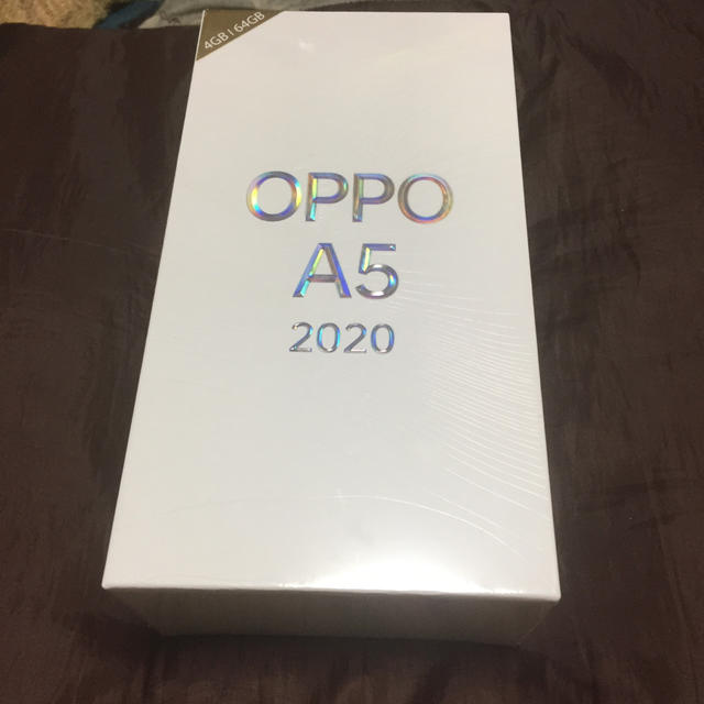 OPPO A5 2020 SIMフリー  ブルー 新品 モバイルスマホ/家電/カメラ