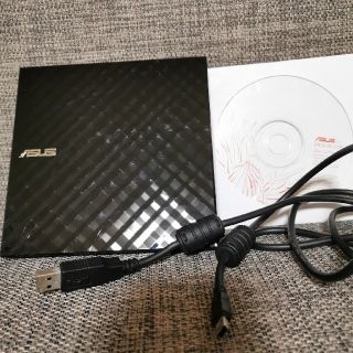 エイスース(ASUS)のASUS 外付けDVDドライブ(PC周辺機器)