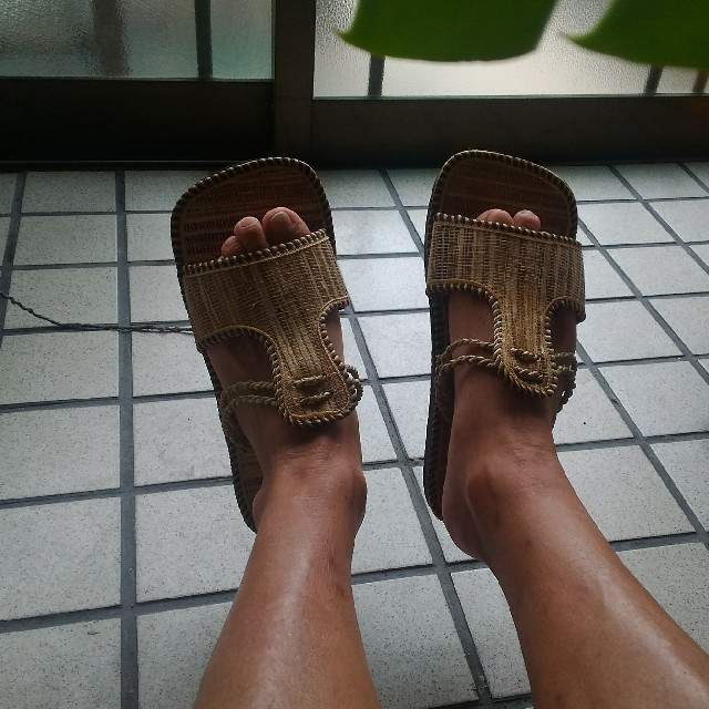 東南アジア　ビーチサンダル　バリ島 レディースの靴/シューズ(ビーチサンダル)の商品写真