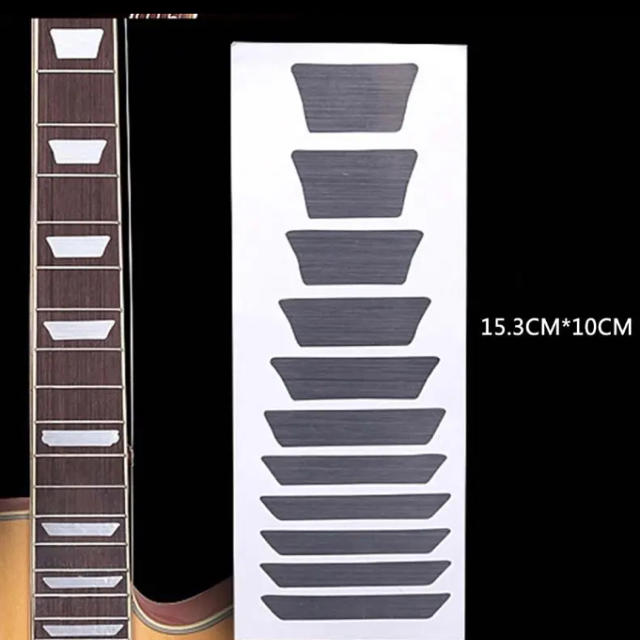 エレキギター指板フレットマーカー【シルバー】 楽器のギター(エレキギター)の商品写真