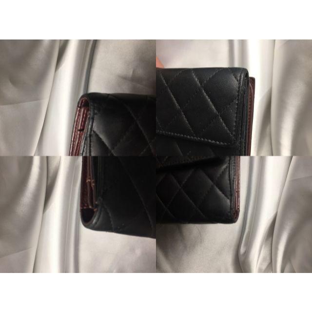 CHANEL(シャネル)のシャネル　CHANEL　マトラッセ　長財布　羊革　ブラック　美品 レディースのファッション小物(財布)の商品写真