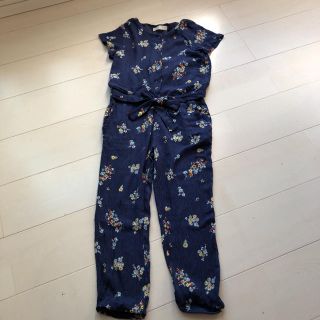 ザラ(ZARA)のZARA花柄オールインワンサロペット(パンツ/スパッツ)