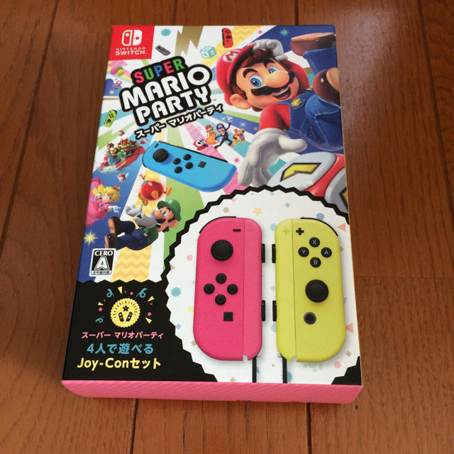 【新品】  スーパー マリオパーティ 4人で遊べる Joy-Conセット