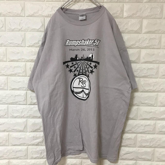 GILDAN(ギルタン)のいわまん様専用 XLサイズ 古着 Tシャツ ビッグサイズ グレー メンズのトップス(Tシャツ/カットソー(半袖/袖なし))の商品写真