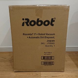 アイロボット(iRobot)の10feet305様専用 iRobot ルンバi7+ i755060 新品未使用(掃除機)