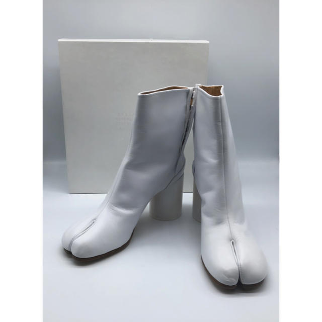 超安い】 Maison マルタンマルジェラ ホワイト足袋ブーツ - Margiela